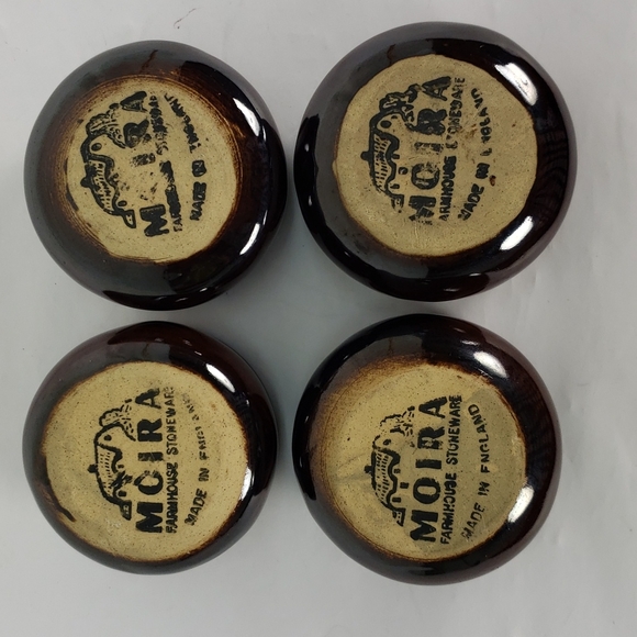 Moira | Dining | Moira Farmhouse Stoneware Made In England Set Of 4 ...